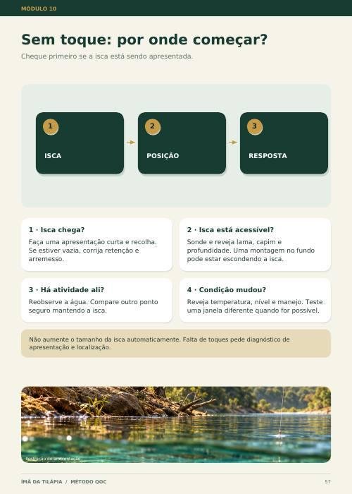 Página Sem toque: por onde começar